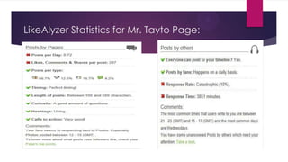 LikeAlyzer Statistics for Mr. Tayto Page:

 