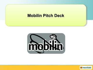 Mobilin Pitch Deck 