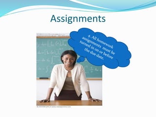 Assignments
 