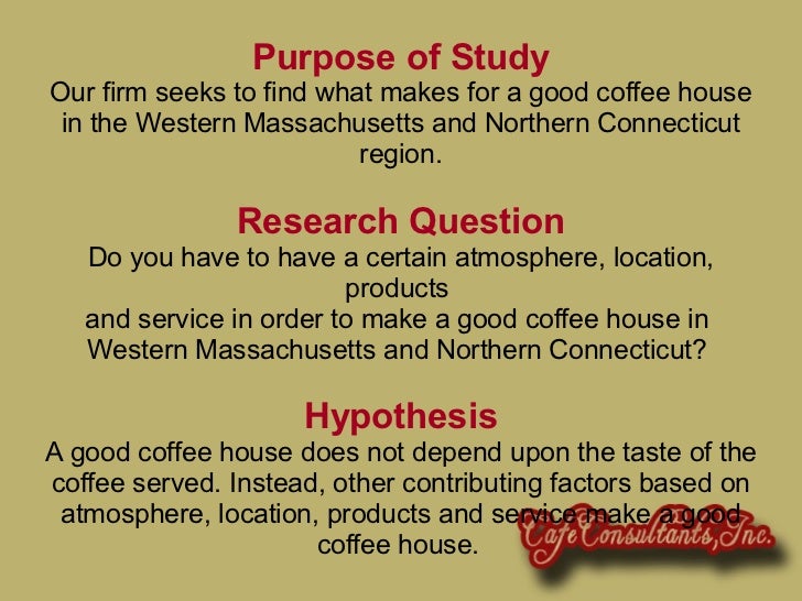 Research papers coffeehouses