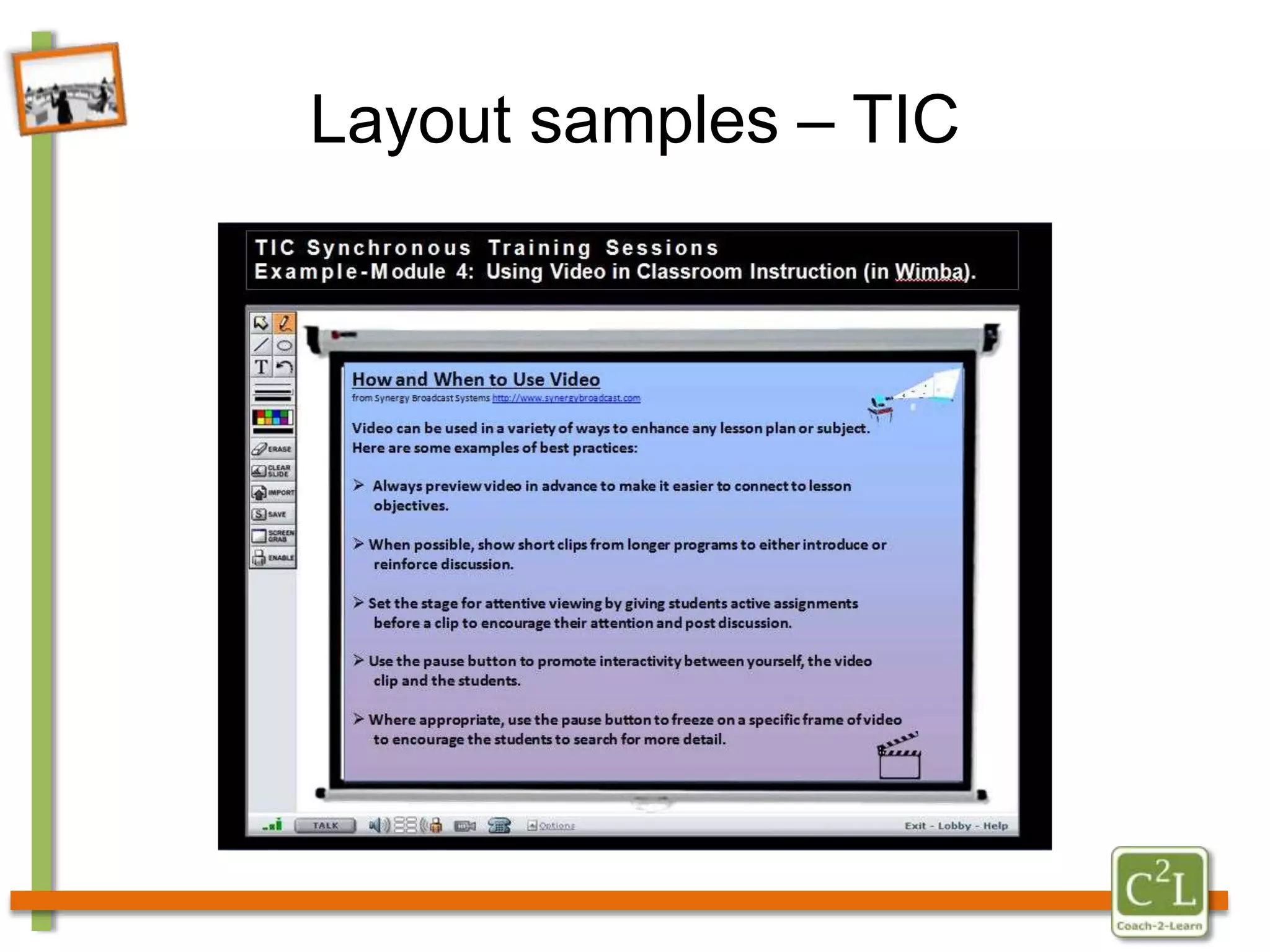 Faculty will be able to develop and facilitate a basic online course using UNU’s LMSSolutionTechnology Integration in the Classroom (TIC)