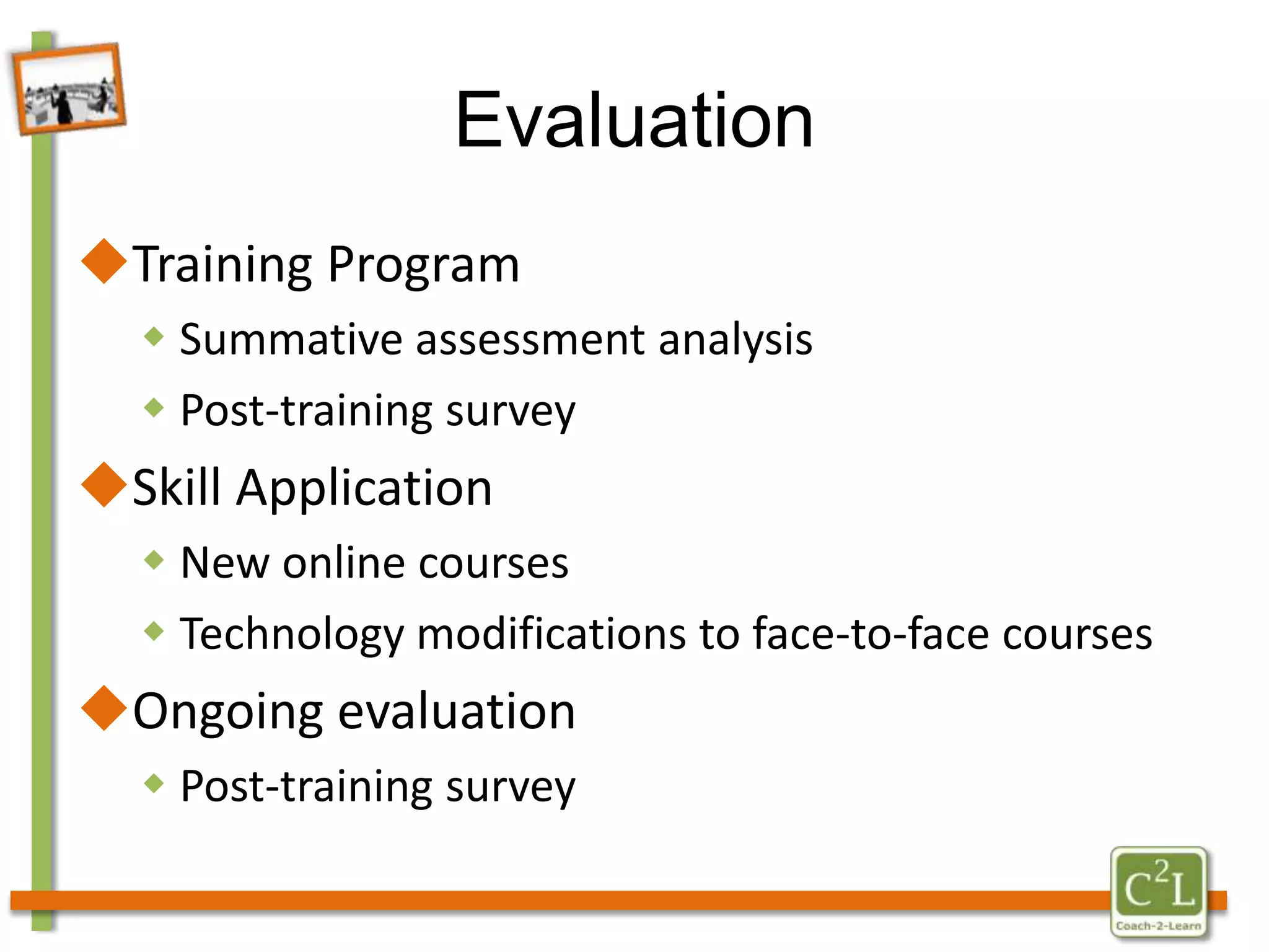 Learning Outcomes for TICFaculty will be able to explain how psychological factors influence the learning process
