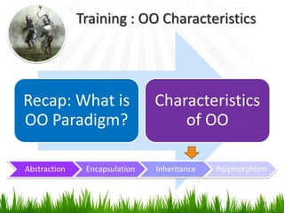 15Training : OO Characteristics