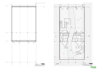 Rev.

1

2

3

4

Amendment

5

Rev.

Date

6

1

2

3

4

Amendment

5

6

1

Date

A(00)GAS001

A

B

A

B

UP

15
Gallery

275 m²
2963.4 SF

5000

C

4800

5000

C

2

10
Plant access shaft

A(00)GAS002

7 m²
73.1 SF

7
lift shaft
11 m²
2250SF
113.4

8
Mens WC

9
Womens WC

11 m²
122.9 SF

16 m²
174.7 SF

12
Disabled WC

11
Cleaners Store
3 m²
36.2 SF

6 m²
62.2 SF

D

D

Theatre14 Gallery
&
Entrance
156 m²
1676.0 SF

16
Cafe

UP

36 m²
388.1 SF

---

E

F

F
Status

46 Westgate

Drawing

Basement Plan

Project No.

003

Scale at A1

1 : 50

1

Dwg. No.
Drawn

A(00)GAP000

Author

Checked

Rev.

Checker

Date

Level 0
1 : 50

Status

Planning

Project

46 Westgate

Drawing

Level 0 Plan

Project No.

Planning

Project

003

Scale at A1

01/10/14

this drawing is copyright - check all dimensions on site - inform architect / so of any discrepancies - work to figured dimensions only - do not scale

1 : 50

Dwg. No.
Drawn

A(00)GAP001

Author

Checked

Rev.

Checker

Date

01/06/14

this drawing is copyright - check all dimensions on site - inform architect / so of any discrepancies - work to figured dimensions only - do not scale

 