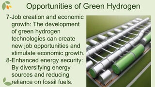 team5 green hydrogen production presentation | PPTX