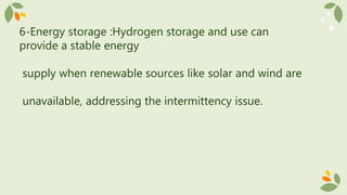 team5 green hydrogen production presentation | PPTX