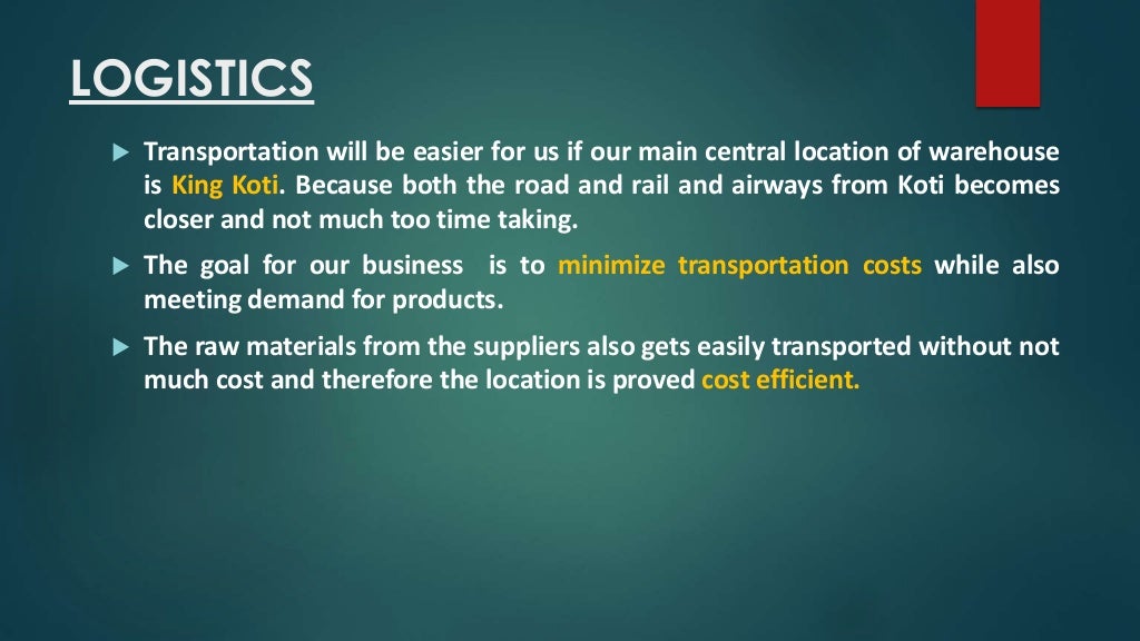 Supply Chain Of SHOE MANUFACTURING FIRM