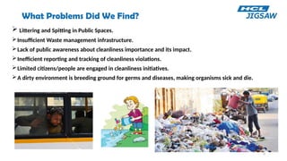 public cleanliness challan in hcl jigsaw | PPTX