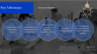 Un-bundling businessmodel | PPTX