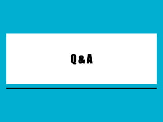 Q & A
 