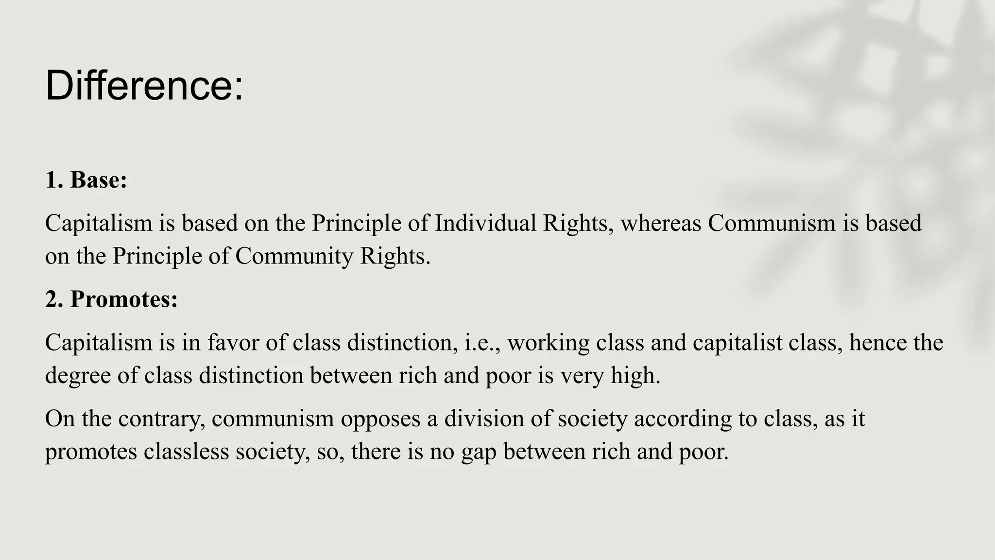 Capitalism and Communism: And their Comparison | PPTX