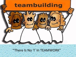 22222
“There Is No ‘I’ In TEAMWORK”
 