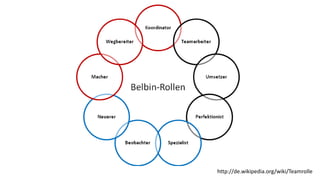 http://de.wikipedia.org/wiki/Teamrolle
 