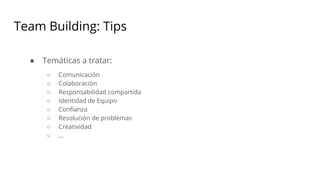 Team Building: Construyendo Súper Equipos | PDF