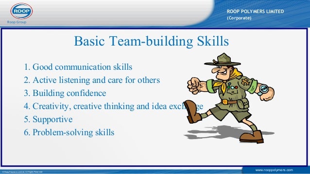 team building and interpersonal skills team building skills
