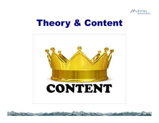 Theory & Content
 
