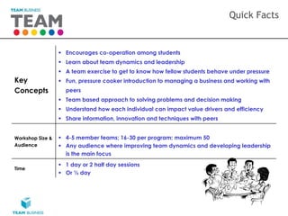 Team Building Program | PDF | Business Expos & Conferences | Events