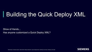 Quick Deployments | PPTX