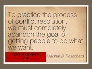 AGREE OR DISAGREE?
WHY?
 