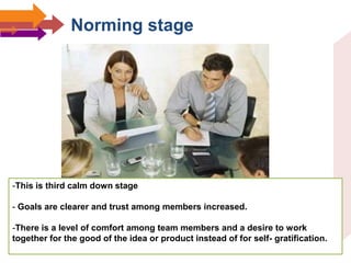 Team developmentstages | PPTX