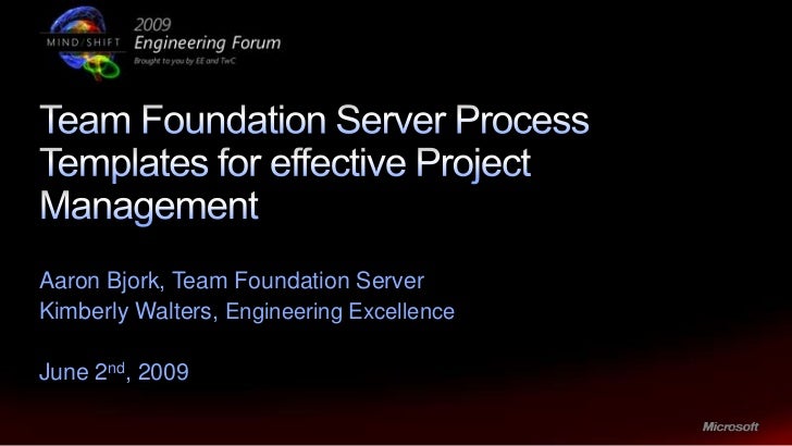 Team Foundation Server Process Templates team foundation server process templates for effective