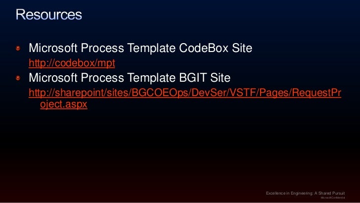 Team Foundation Server Process Templates team foundation server process templates for effective