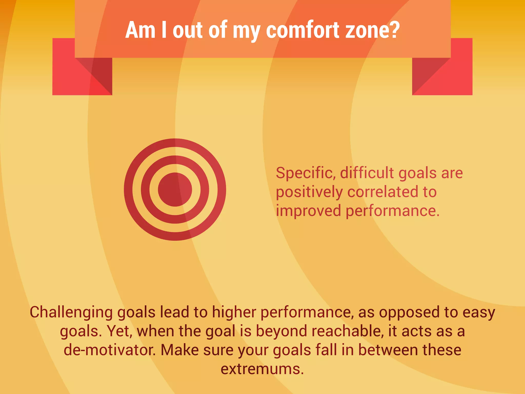 Am I out of my comfort zone?
?
 