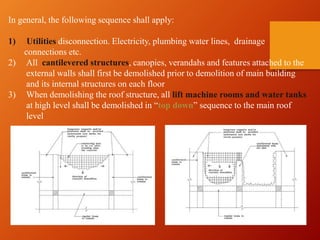 demolition techniques | PPTX