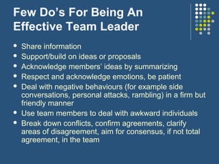 Team leading 448 | PPT