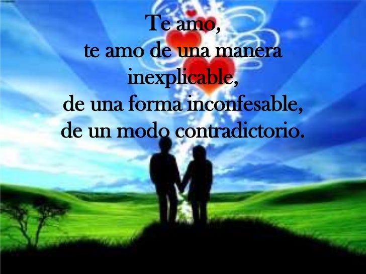 Te amo