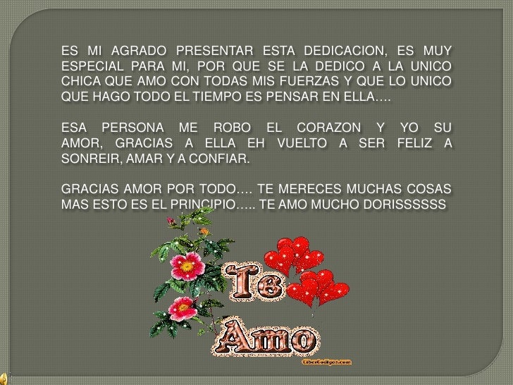 Te Amo Doris