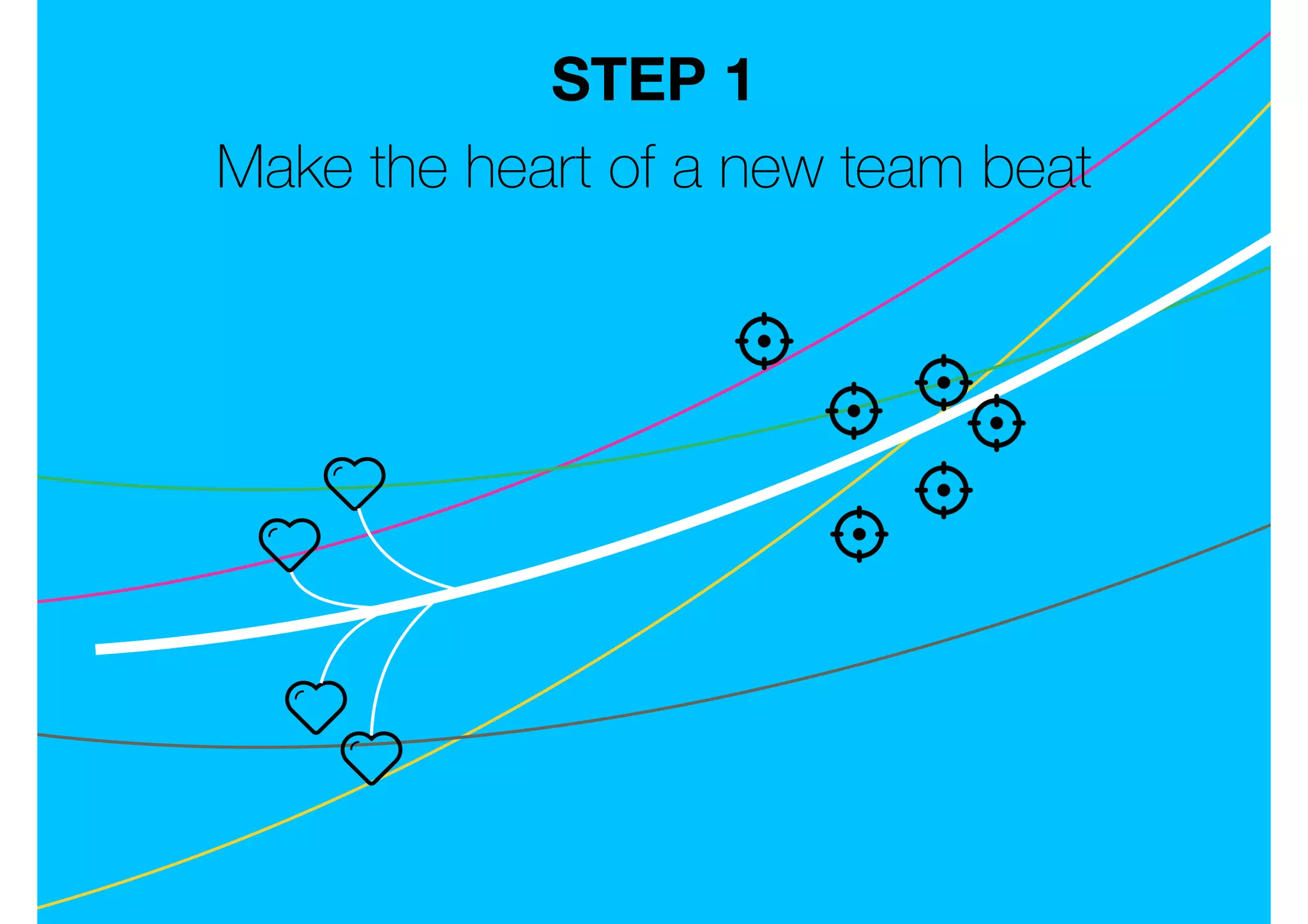 Make the heart of a new team beat
STEP 1
 