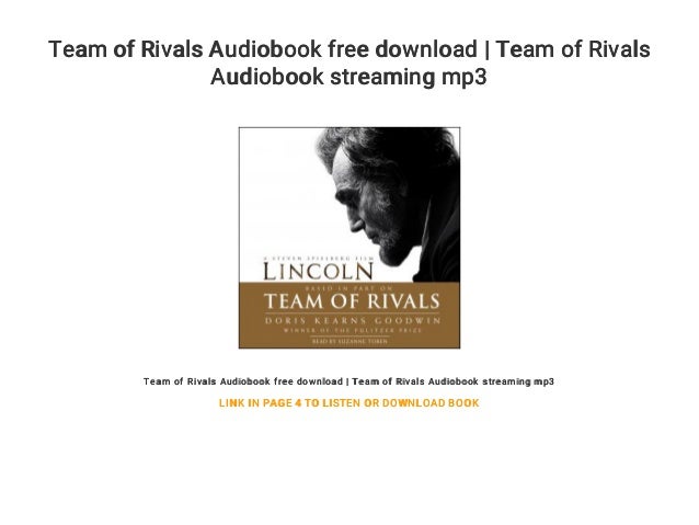 team of rivals audiobook free download