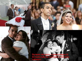 De tanto não parar a gente chegou lá
Do outro lado da montanha onde tudo
começou
 