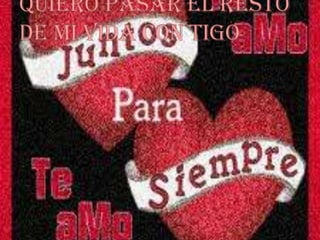 Te amo mi amor