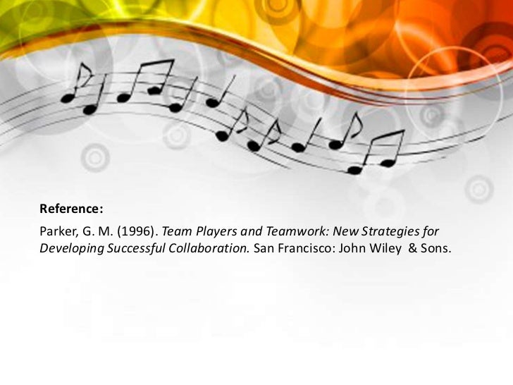 Parker team player survey results Parker team player survey results