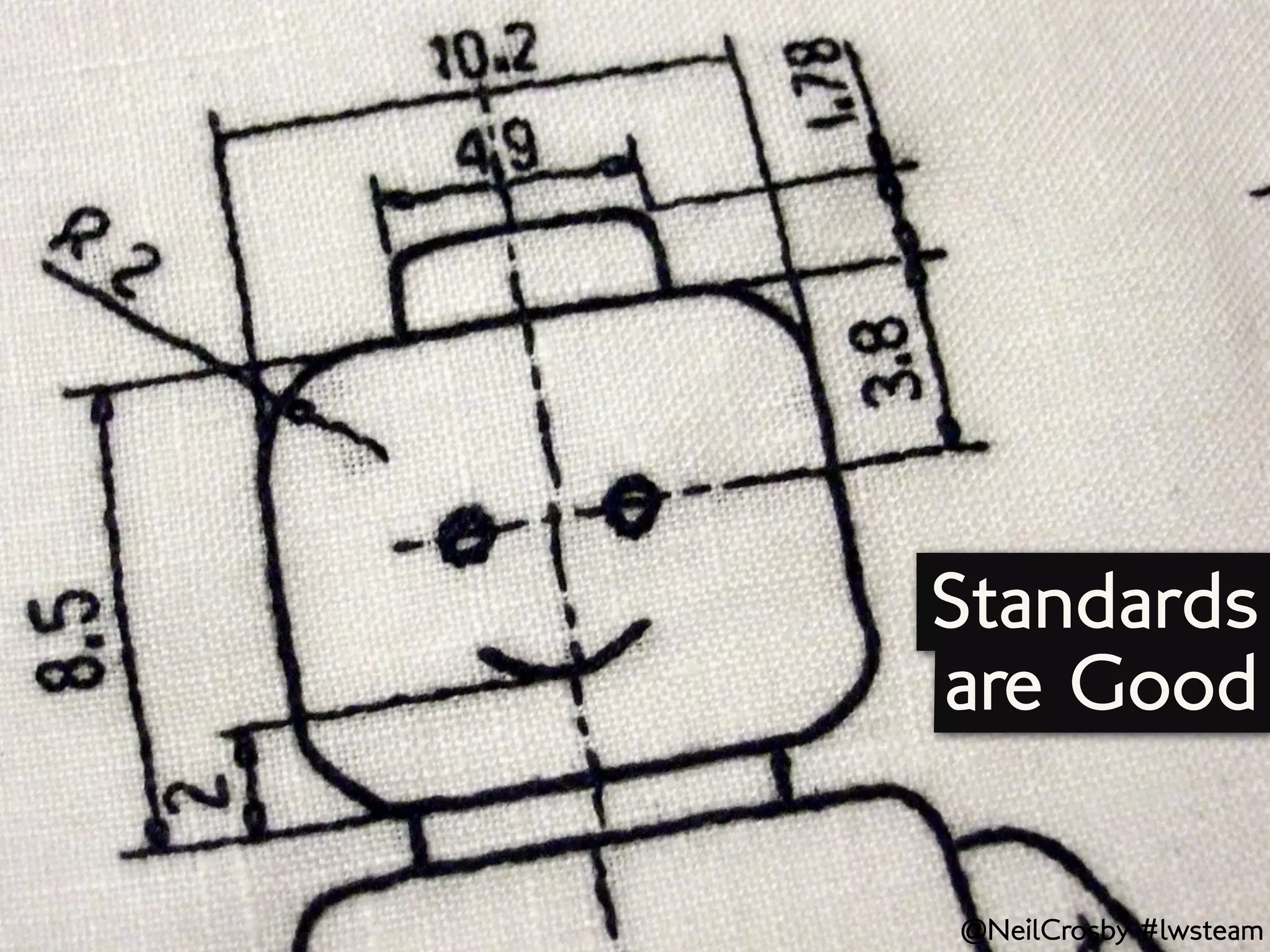 Standards
are Good

@NeilCrosby #lwsteam
 