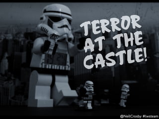 TE RR OR
AT  T HE
CAS TL E!


     @NeilCrosby #lwsteam
 