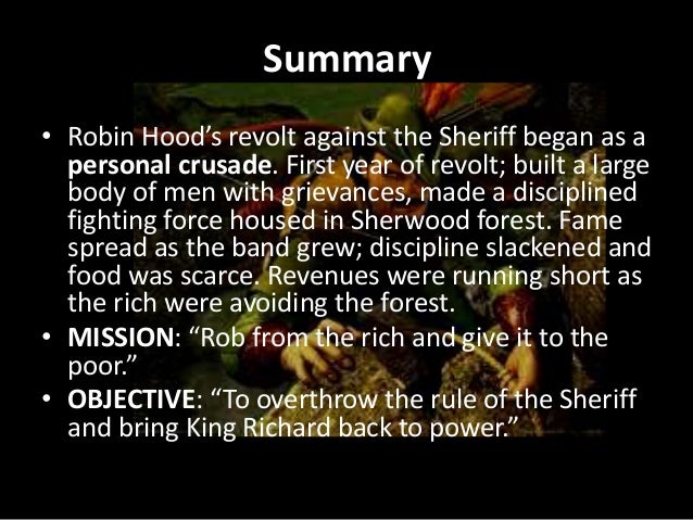 robin hood case