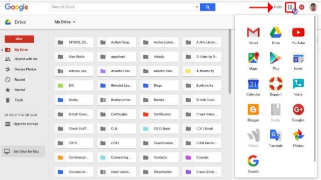 Creating a PowerPoint Presentation on Google Drive