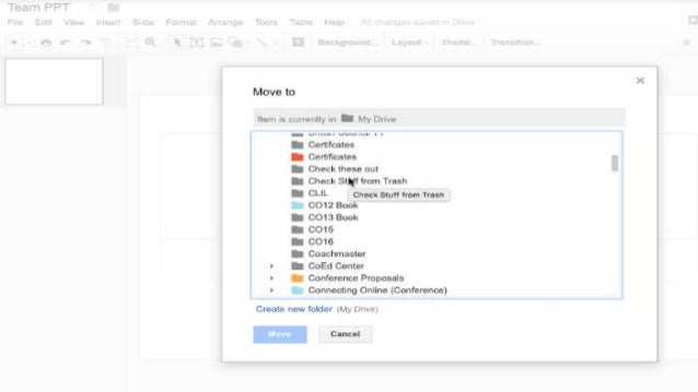creating a powerpoint presentation on google drive
