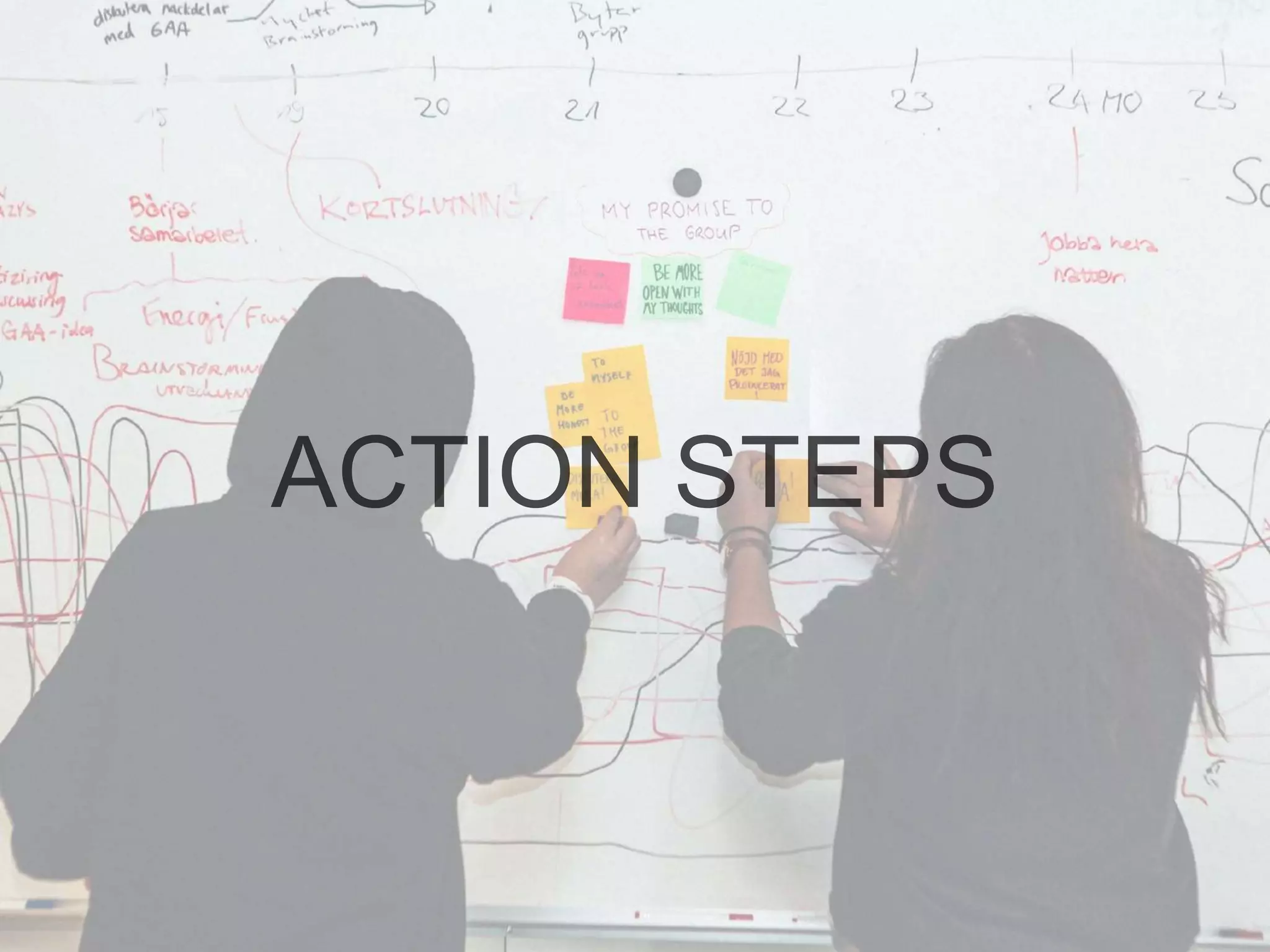 ACTION STEPS
 