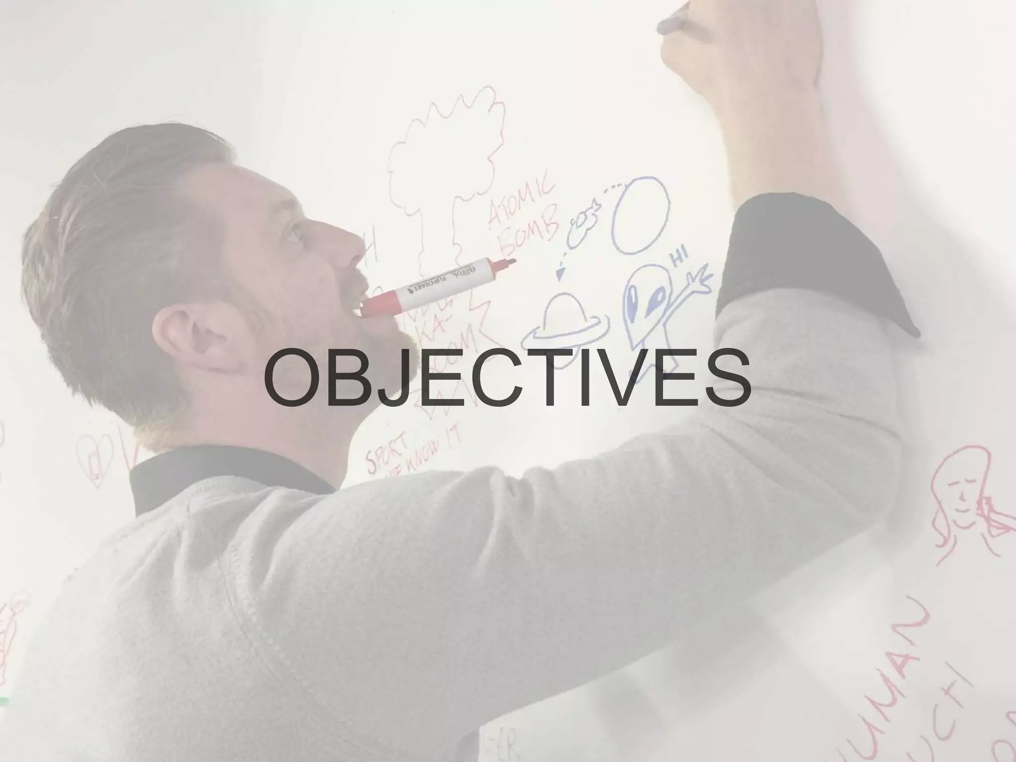 OBJECTIVES
 