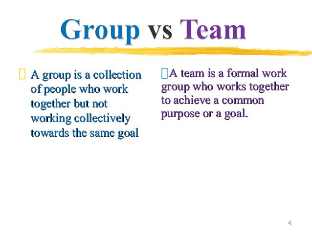 team work a team that works together