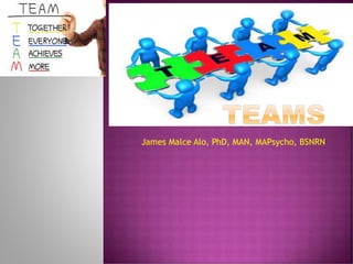 James Malce Alo, PhD, MAN, MAPsycho, BSNRN
 