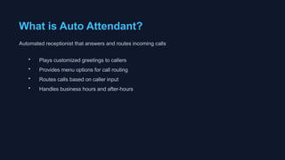 Comprehensive Guide to Microsoft Teams Call Queue & Auto Attendant ...