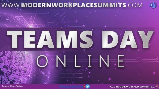 Teams Day Online #TeamsDayOnline
 
