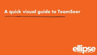 A quick visual guide to TeamSeer
 