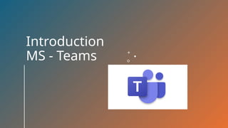 Basic Teams Outline for Normal Users who have no Idea at all About ...