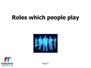 Roles which people play




          Page 21
 